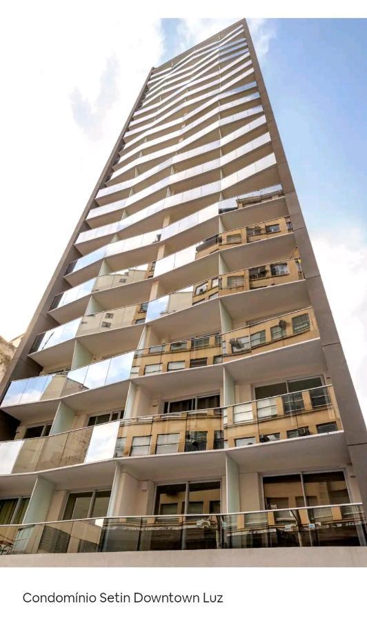 Setin Luz Apt 210 Centro De Sao Paulo - 100 Metros Da Estacao Luz De Metro Kültér fotó